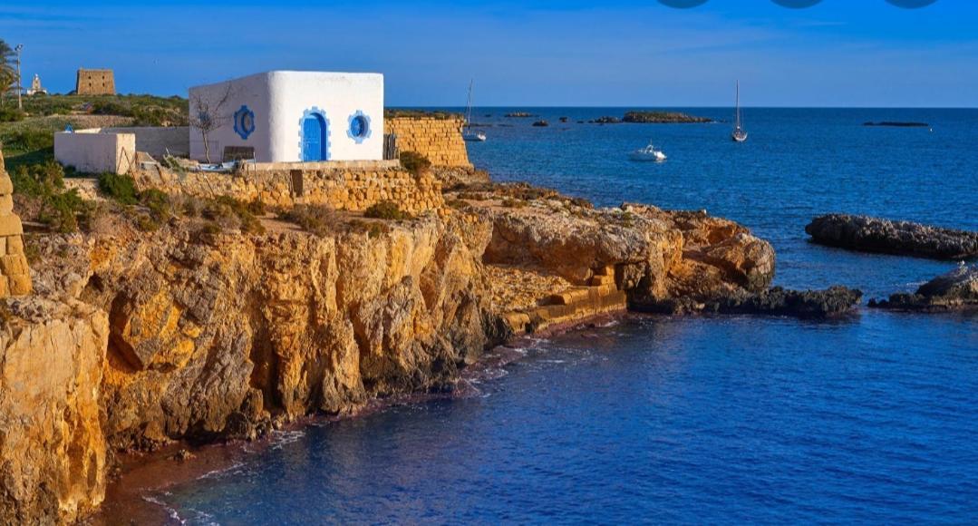 Mediterranean Beach Apartment 180º Sea & Island Views Santa Pola Εξωτερικό φωτογραφία